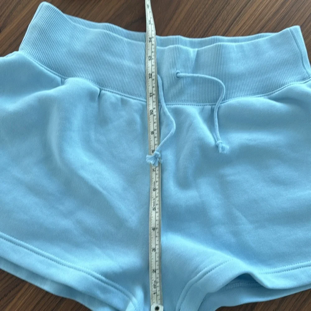 Nike Women's Phoenix Sportswear Fleece High Waisted Loose Shorts Medium M blue - Picture 3 of 4